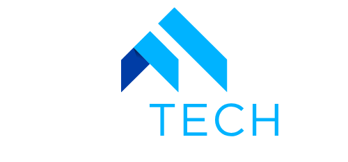 PRiTECH Digital Marketing logo featuring stylized blue upward bars symbolizing growth and strategy
