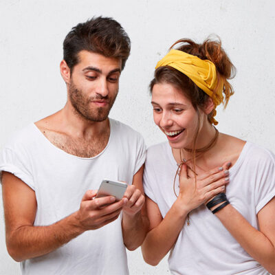 Watching Mobile Phone 400x400